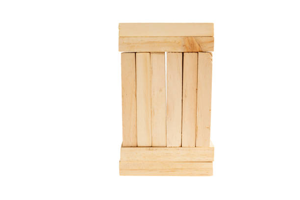 istock Stack of wooden block toy 1428227326
