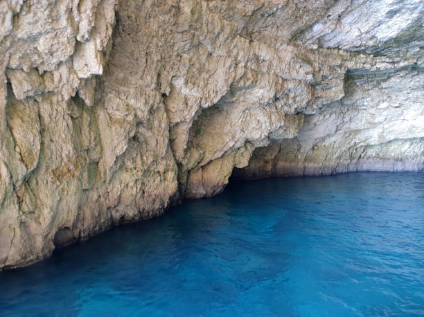 istock blue caves on Paxos island in Greece 1428228374