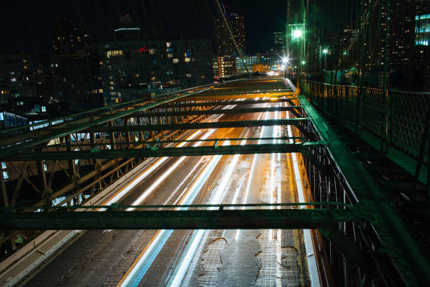 istock Cars on the Brooklyn Bridge 1428233573