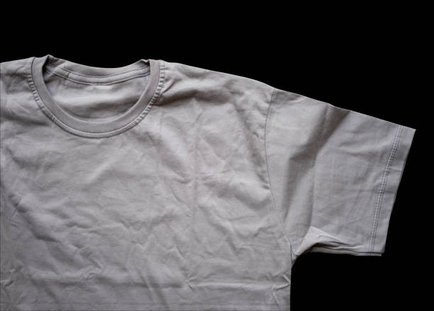 istock plain t-shirt for a mockup of design detail placement with a front view. 1428237670