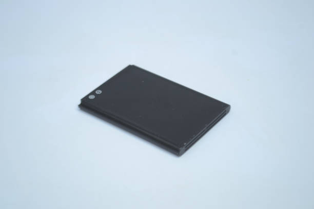 istock Black modem battery on isolated white background. Modem battery is power device that used to electrify internet modem 1428247159