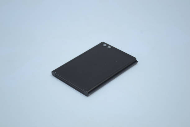 istock Black modem battery on isolated white background. Modem battery is power device that used to electrify internet modem 1428247174