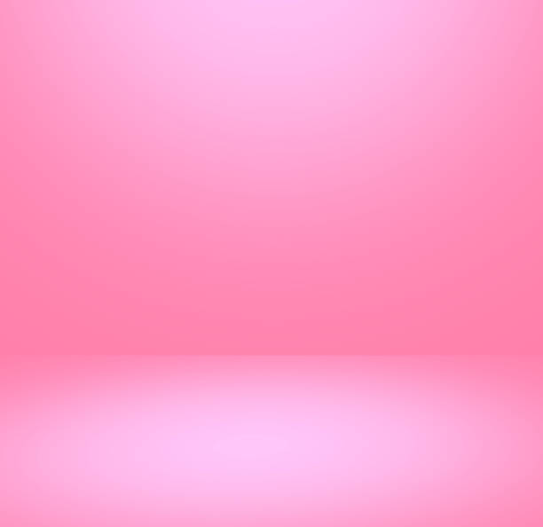 istock white gradient abstract background in pink room  It is an empty space for product advertisements.  Design backgrounds and wallpapers 1428248971