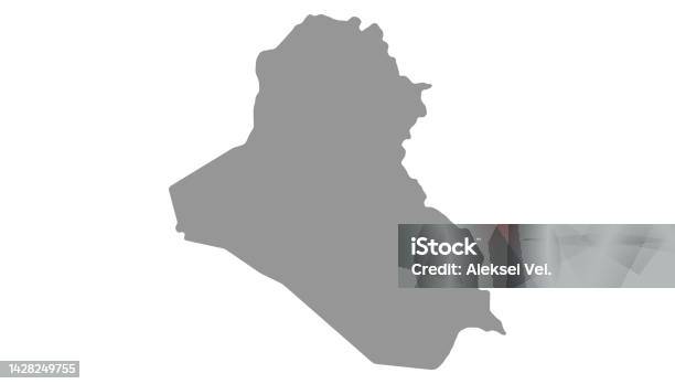 Iraq Map Texture Map Iraq Vector Background Isolated Country Texture Stock Illustration ...