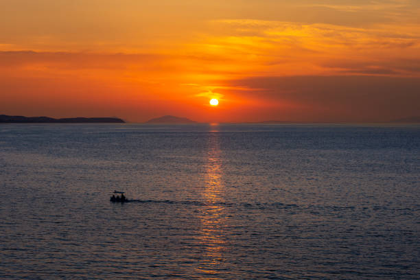 istock Sunset at Corinthian Gulf, Greece 1428254327