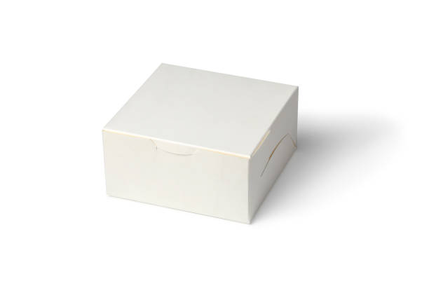 istock White paper box for food package on a white 1428264196