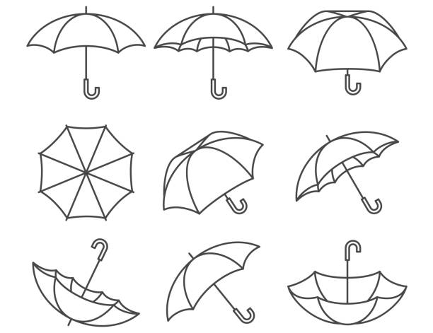 21,800+ Umbrella Outline Stock Photos, Pictures & Royalty-Free Images ...