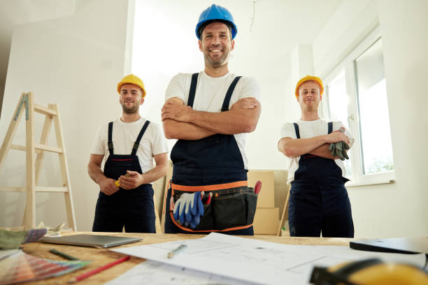 istock Confident team of manual workers! 1428274409