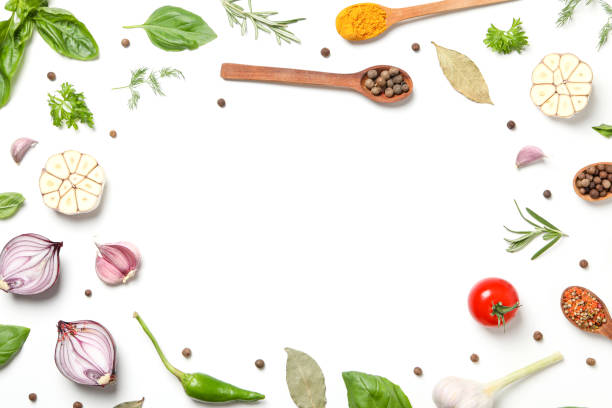 istock Concept of cooking, different spices, space for text 1428277657