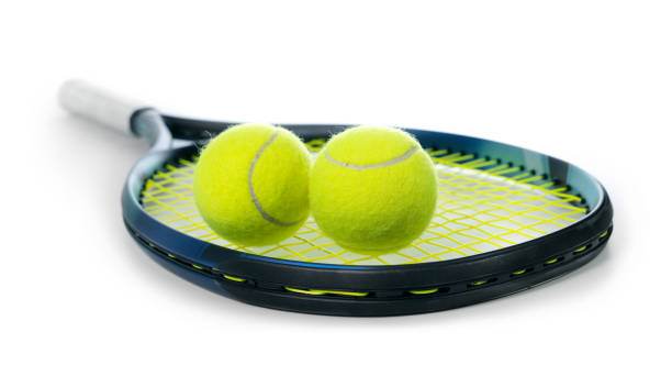 istock tennis racket and balls isolated on white background 1428277717