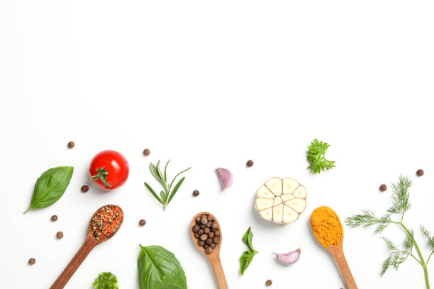 istock Concept of cooking, different spices, space for text 1428278483