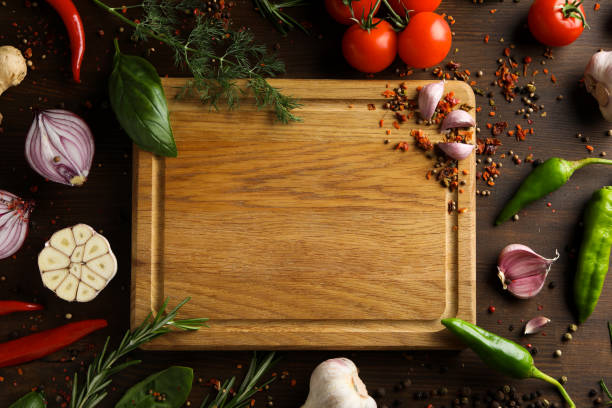 istock Concept of cooking, different spices, space for text 1428279769