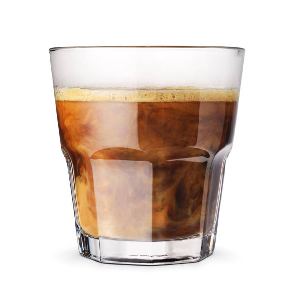istock Coffee with milk isolated on a white background. 1428283219