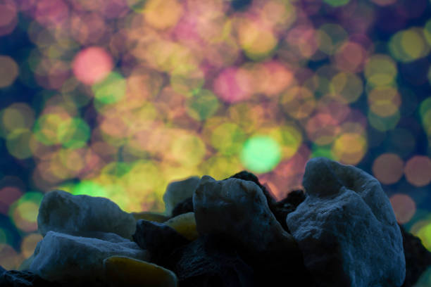 Granite is rich in quartz, mica and feldspar coarsely crystalline plutonic rock