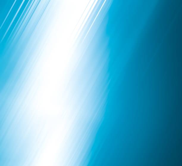 istock Blue white shiny slanted lines brushed metal stainless steel texture reflection light gradient abstract background banner 1428299524