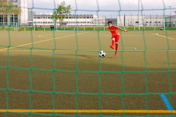 istock Soccer girl 1428316072