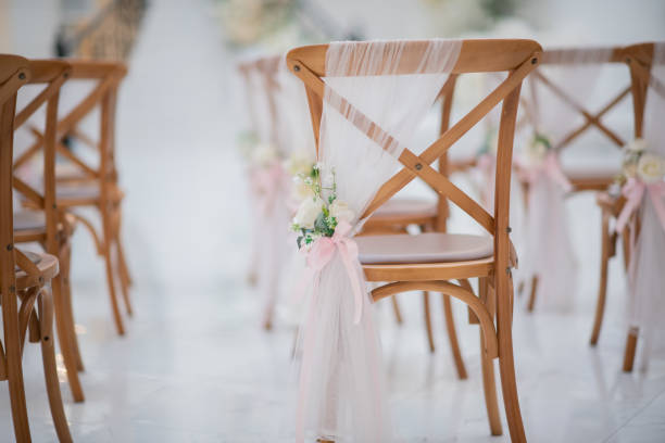 istock wedding chair decoration, event chair 1428318664