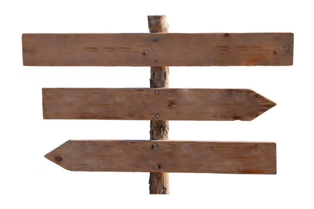 istock road signs with different wooden signs- 1428322933