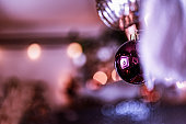 istock Close up Christmas Decoration on Fir Tree 1428324744