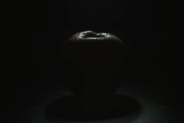 A photo of healthy and delicious apples outdoor