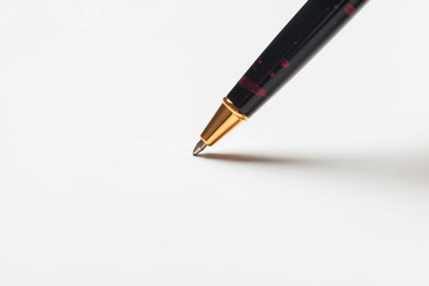 istock pen isolated on the white background with clipping path 1428333969