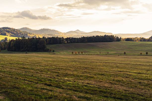 istock Colorful autumn countryside landscape. 1428338717