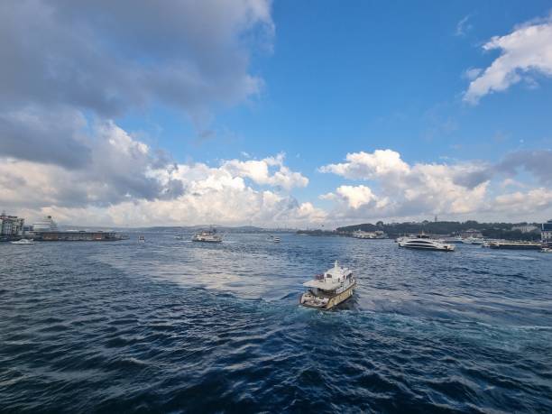 istock Ships in Istanbul, Turkey 1428340131