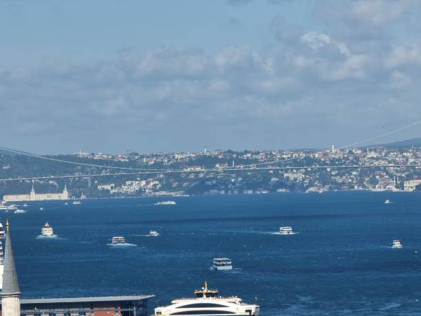 istock Ships in Istanbul, Turkey 1428340177