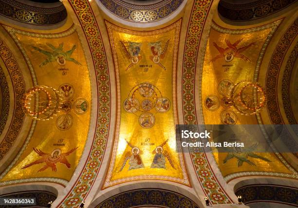 Chiesa Di Belgrado Stock Photo - Download Image Now - Aerial View, Architectural Dome, Architecture