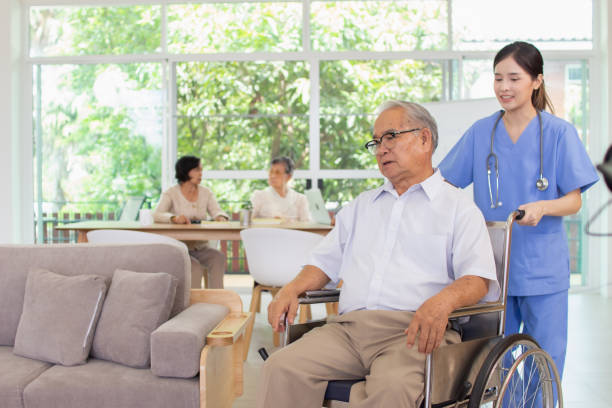 istock Nursing Home Care concept. 1428360915