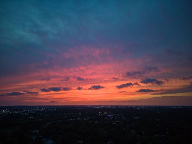 istock Colorful sky during a beautiful sunset 1428366348