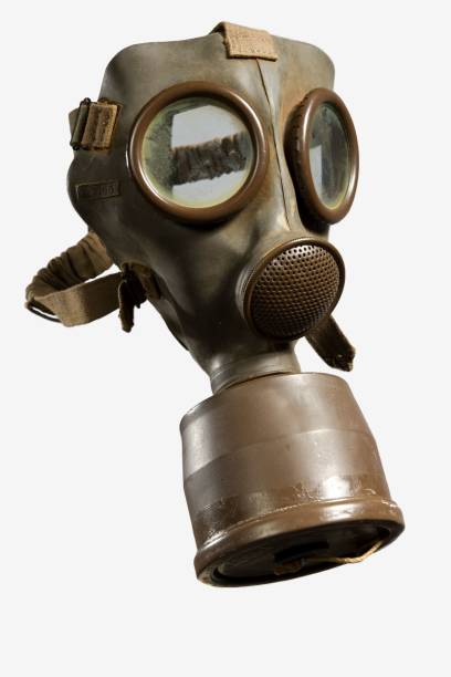 istock World War II Gas Mask isolated on a white background 1428374047