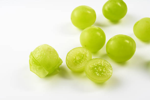 istock shine muscat fruits on white background 1428388805