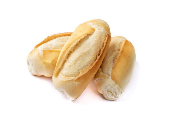 istock French bread, salt bread or pistolet isolated over white background 1428393170