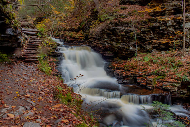 istock Autumn at Ricketts Glen State Park 1428395995