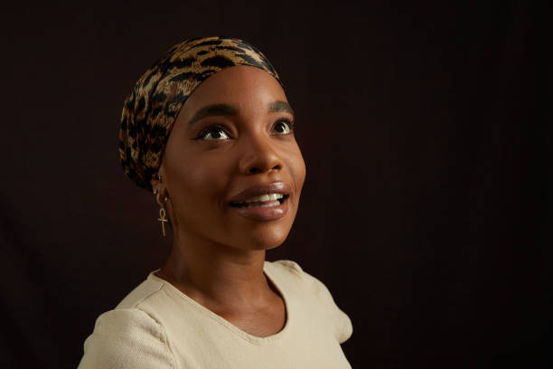 istock Portrait of beautiful black model 1428397707