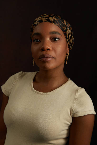 istock Portrait of beautiful black model 1428397813