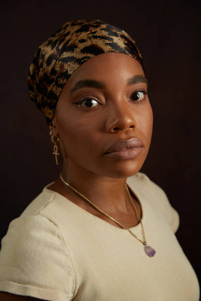 istock Portrait of beautiful black model 1428397816