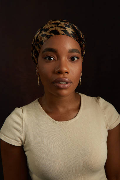 istock Portrait of beautiful black model 1428397858