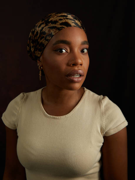 istock Portrait of beautiful black model 1428397980