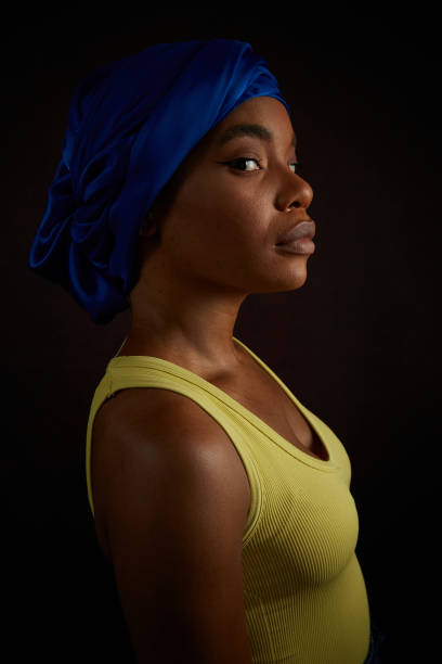 istock Portrait of beautiful black model 1428398196