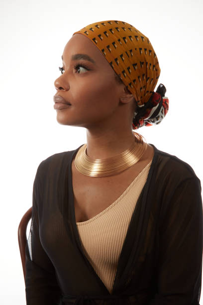 istock Portrait of beautiful black model 1428398320