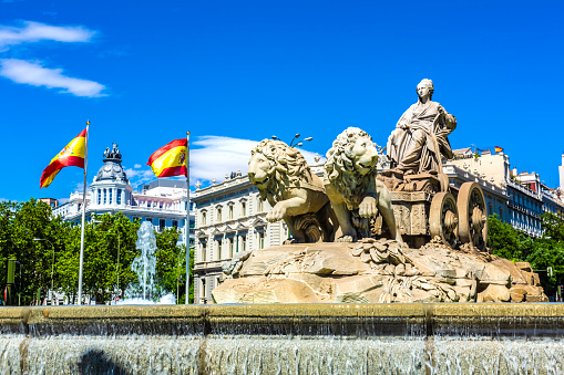 Plaza De La Cibeles in Madrid