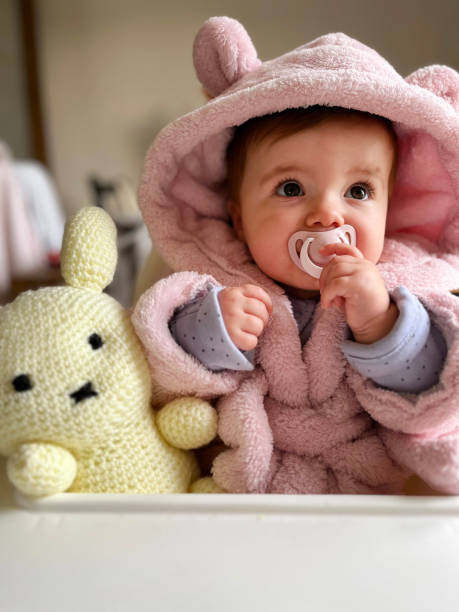 istock Eight month old girl portrait 1428403479
