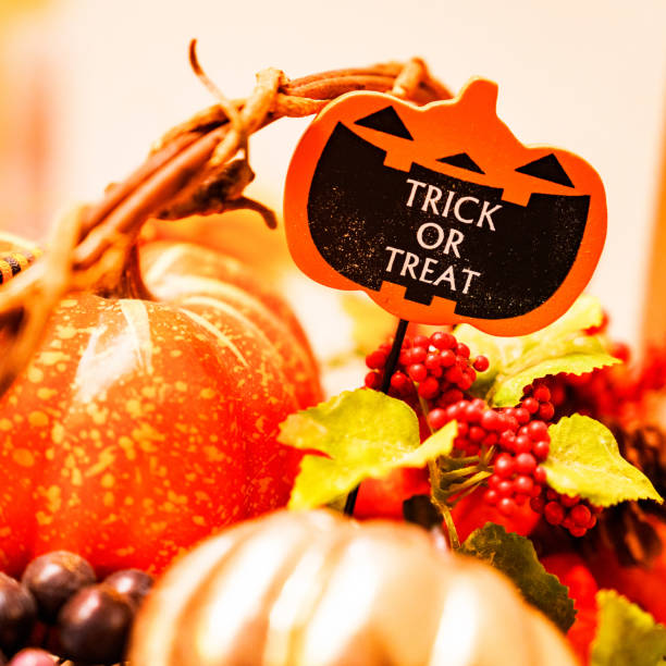 istock Halloween event decoration in October 1428405352