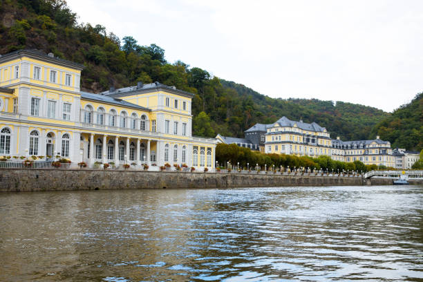 historic german bad ems on the lahn river