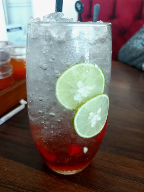 istock Flavoured Soda, One of a cafe's drink menus 1428428536