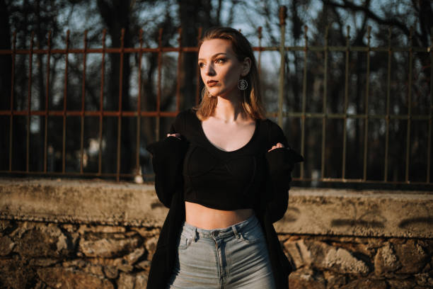 Pretty young woman