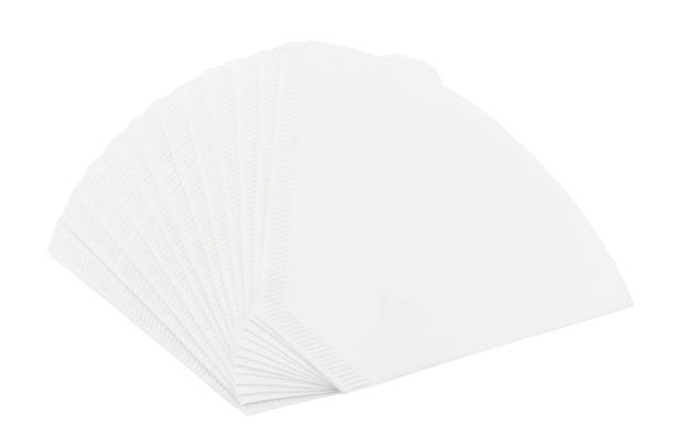istock Coffee filters isolated on white background 1428454738