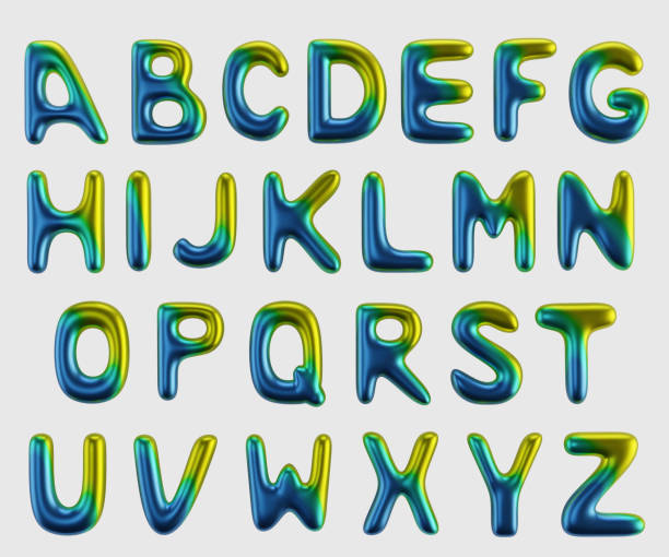 istock 3d render of latin alphabet from yellow-blue balloons 1428463487